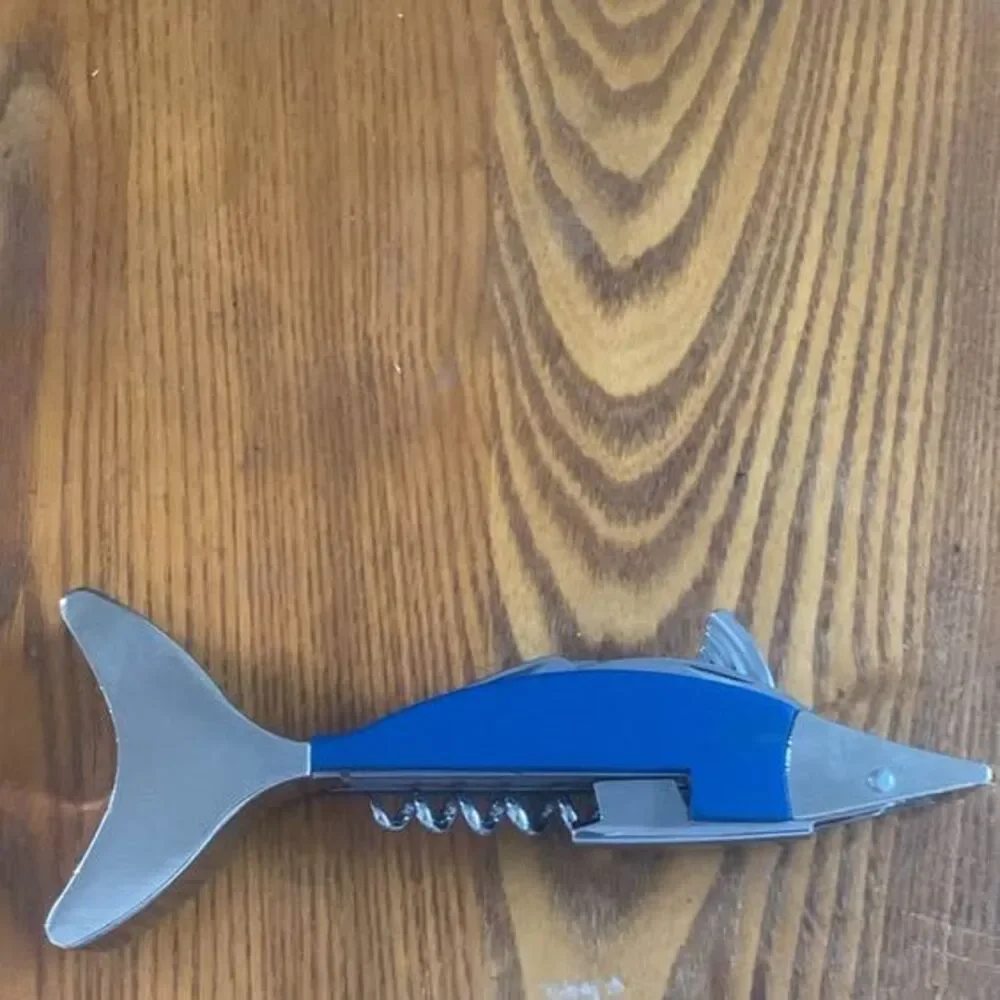 Tommy Bahama Blue Marlin Wine Opener Corkscrew Wine Key Tool
